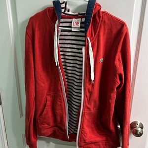 Lacoste men’s hoodie, full zip
